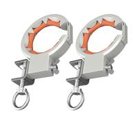 UncleS Puleggia Guidacavo in Nylon Resistente Rullo Liscio con Apertura Larga 65 Mm Rotazione 330 Gradi Resistente per L'installazione Ponti Strumento Installazione Cablaggio Edifici