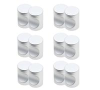 UncleS Set 12 Pratici Robusti Mobile In Lega Alluminio A Singolo Buco Accessorio Per La Decorazione Domestica E Da Ufficio