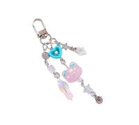 UncleS Simpatico ciondolo a forma di cuore, adatto per decorare il telefono e lo zaino alla moda, keychain, come descritto, come descritto