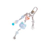 UncleS Simpatico ciondolo a forma di cuore, adatto per decorare il telefono e lo zaino alla moda, keychain, come descritto, come descritto