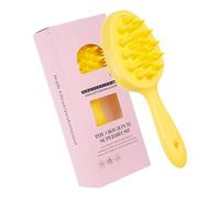 UncleS Spazzola esfoliante morbida per il corpo, spazzola per shampoo 2 in 1, morbida luffa per pelli sensibili, doccia, capelli e cuoio capelluto