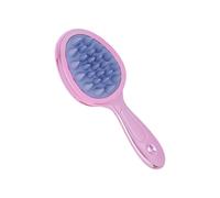 UncleS Spazzola esfoliante per il corpo in silicone, spazzola per shampoo 2 in 1, morbida luffa per pelli sensibili, doccia, cuoio capelluto e massaggiatore