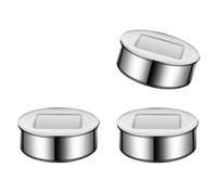 UncleS Spezie Magnetiche Da 3/4 Pack Contenitore In Acciaio Inossidabile Magnetica Adatto A Vari Cottura Richiede Spazio Per Lo Spazio