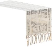 UncleS Squisita Tavolo da Tovaglia in Pizzo Tessuto per Riunioni E Decorazioni per Matrimoni Tavolo Corridore Stoffa Raccolta Domestica Decorazione