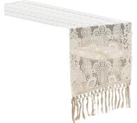 UncleS Squisita Tavolo da Tovaglia in Pizzo Tessuto per Riunioni E Decorazioni per Matrimoni Tavolo Corridore Stoffa Raccolta Domestica Decorazione