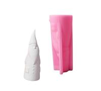 UncleS Stampi Candele in Silicone Natalizio per Figurina Santa Sapone Che Produce Santa Clausola Silicone Stampo Resina Epossidica