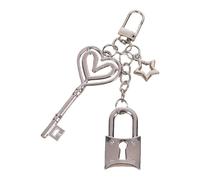 UncleS Stella Keychain Heart Ornaments Giaccia Metallo Canno A Sospensione Decorazioni A Sospensione Creative Auto Ornament Ornament Keychain Chain Charm Per Donna