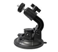 UncleS Supporto a ventosa per cruscotto con rotazione di 360 gradi, vite da 1/4 per videoregistratori e action camera con ventosa per auto