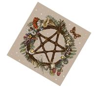 UncleS Tovaglia dei Tarocchi Altari Stoffa Motivo A Stella Tovaglia Astrologia Carta Divinazioni Arazzo Decorazione della Parete Altari Carta dei Tarocchi