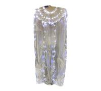 UncleS Ventaglio per la danza del ventre con luce a LED, 1 pezzo, per spettacoli artistici e occasioni speciali, danza flessibile