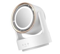 UncleS Ventola Raffreddamento Viaggia per Piccola Scrivania da Portata USB Viaggia Tranquillo A 5 velocità ABS Regolabile ABS Fan