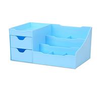 UNCLUTTERED DESIGNS Organizer Trucchi con Cassetti - Organizzatore Trucchi Elegante per il Tuo Bagno - Organizer Porta Trucchi con Cassetti Profondi e Ampio Spazio per Cosmetici, Facile da Pulire