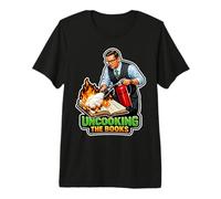 Uncooking I Libri Umorismo contabile Maglietta Premium