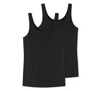 Uncover by Schiesser 2PACK Trägertop Intimo, Schwarz, 3XL Donna