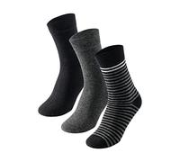 Uncover by Schiesser 3 Pack Herrensocken Confezione da 3 Calzini da Uomo, Sortiert 1, 43/46