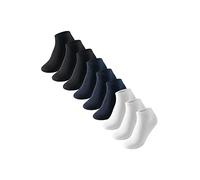 Uncover by Schiesser Herren 9 Pack Sneaker Socken Sportsocken-Sparpack Calzini, Schwarz, 43 (Pacco da 9) Uomo
