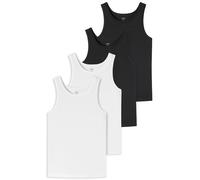 uncover by SCHIESSER Maglietta intima nero / bianco Uomo uncover by SCHIESSER XXL