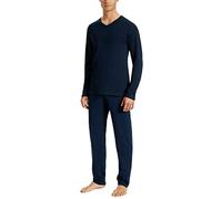 Uncover by Schiesser Schlafanzug Lang Pigiama Lungo, NachtBlau, 52 Uomo