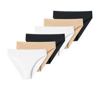 Uncover By Schiesser Slip Donna - Tai, Cotone Morbido, Confezione Da 6