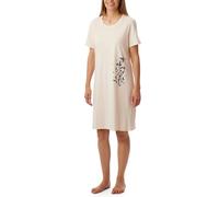 Uncover by Schiesser Uncover By Schiesser - Camicia da Notte da Donna, a Maniche Corte, da Notte, Confezione da 1, Crema_177165, 42