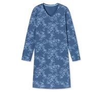 Uncover by Schiesser Uncover Nightwear Maglia Lunga da Notte, Blu Atlantico_182851, 44 Donna