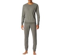 Uncover by Schiesser Uncover Nightwear Set di Pigiama, Grigio_177162, 64 Uomo