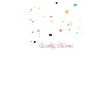 Undated 12 Month Calendar Planner: Monthly and Weekly