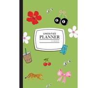 Undated 12 Month Yearly Planner | Self care and Productivity | 6x9 | Weekly and Daily: Designed to help you stay balanced, focused, and inspired