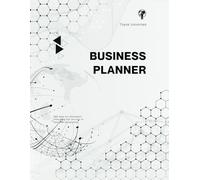 Undated Business Planner for Entrepreneurs - Daily & Weekly Goal Planner, 8.5" x 11" Productivity Organizer for Focus, Time Management & Project Planning