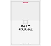 Undated Daily Journal for Women: Minimalist Lined Daily Planner with Mood Tracker, Habit Tracker, Monthly Overview and Reflection Prompts | Simple & Clean Design
