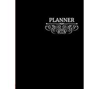 Undated Daily Planner - 1 Page per Day, 365-Day Journal, 8.25x11 Softcover with Goal Setting, Personal Info & Final Reflection Pages: Ideal for Productivity, Personal Growth, and Thoughtful Gifts