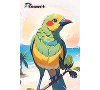 Undated Daily Planner - 6 - Month Productivity Organizer with Full Page Per Day, Monthly Goal Setting, Habit Tracker - Hardcover