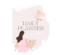 Undated Daily Planner for Women - Aesthetic Productivity & Self Care Journal with To-Do List, Goal Setting & Wellness Tracker | Brunette Cover