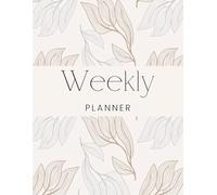 Undated Planner Weekly: Organize Your Agendas And Boost Productivity, To Do List Track Goals & Tasks for Personal, Professional, Academic & Work Goals
