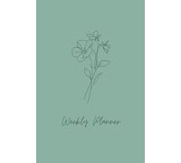 Undated Weekly Hardback Planner, Weekly To Do List Notebook, A5 Weekly Planner Notebook, 6" x 9"