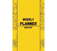 Undated Weekly Planner A5 - 55 Weeks Productivity Planner with To-Do Lists, Main Goal & Inspiration: Simple Weekly Organizer for Students, Office, Adults