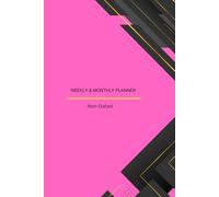 Undated Weekly Planner - A5 To-Do List Planner with Habit Tracker Journal, Weekly Goals Notebook, 5.7 x 8.0 inches, Productivity Planner for Organization, Planning & Tracking