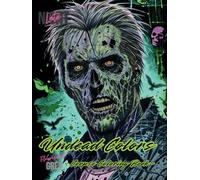 Undead Colors: Fluorescent Grey, Corpse Coloring Book