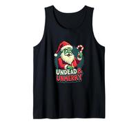 Undead E Unmerry Zombie Santa Canotta