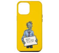 Undead Inside Funny Zombie Work Humor Daily Grind Cool Art Custodia per iPhone 12 Pro Max