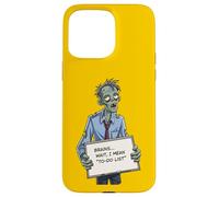 Undead Inside Funny Zombie Work Humor Daily Grind Cool Art Custodia per iPhone 15 Pro Max