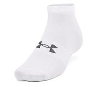 Under Armour, 3X Essential Low Cut, Calzini, Bianco, Md, Unisex-Adult.