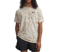 Under Armour Maglietta da uomo ABC Camo SS Manica corta, asciugatura rapida Taglia S Marrone chiaro