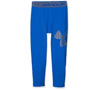 Under Armour, Armour 3/4 Logo Legging, Leggings, Bambino, Blu (Ultra Blue/Graphite 907), L