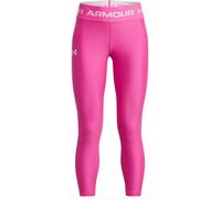 Under Armour Ankle Crop J - pantaloni fitness - ragazza Dark Pink YXL