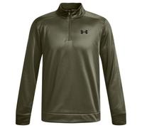 Under Armour Quarter Half-Zip Manica Lunga Uomini in oliva, Taglia: S