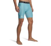 Under Armour Armour Heatgear - Pantaloncini a compressione da uomo, (425) Blue Haze / / Bianco, L