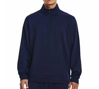 Under Armour Armourfleece 1/4 Zip Top in Pile, (410) Midnight Navy/Black, L Uomo