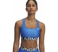 Reggiseno sportivo Under Armour HeatGear Mid Branded blu vivo - M