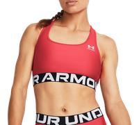 Under Armour Authentics Mid Branded Top e Reggiseni XS Rosso